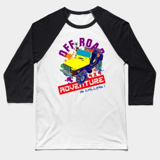 Off Road Adventure Baseball T-Shirt